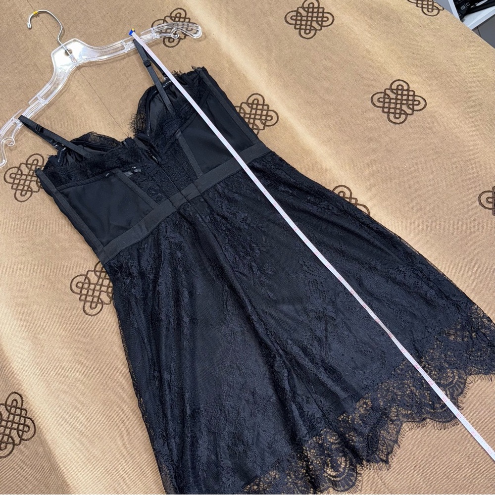 Klesis NWT! Heavenly Mesh Mini Dress In Black Size S - Picture 16 of 16